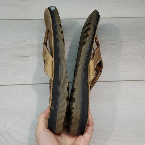 Dr.Martens Mens Y2K 2A92 Leather Thong Sandals Flats shoes sz 11 main image 11